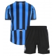 Atalanta Maglia Gara Casa Repliche 2025-26 Bambino Maniche Corte